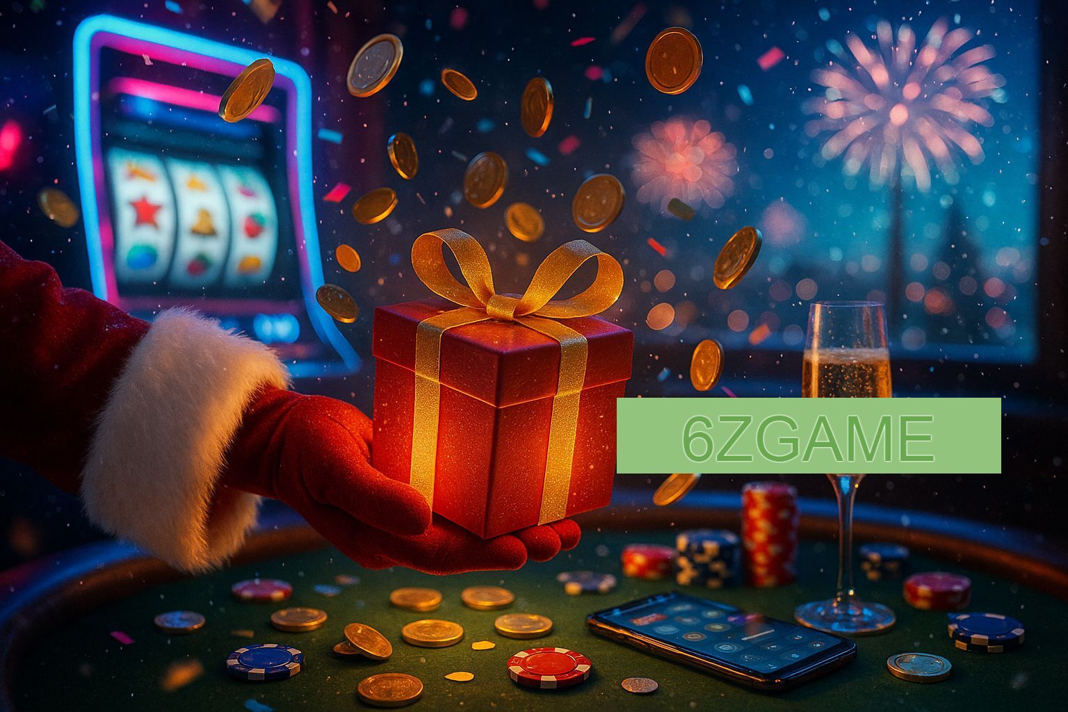Promoções de Ano Novo no 6ZGAME
